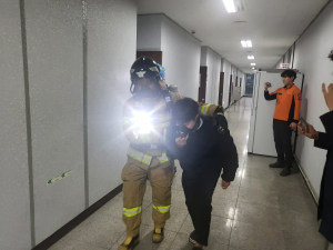 대구교육청, 기숙사 화재ㆍ지진 대피 훈련