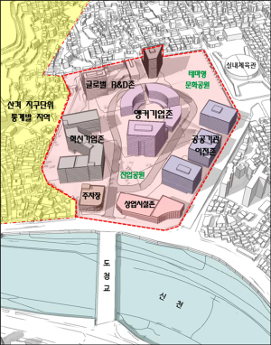 대구시, 옛 도청 후적지 1조 7천억 들여 도심융합특구로 개발