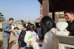 영주 휴천1동 산불예방 홍보 ‘구슬땀’