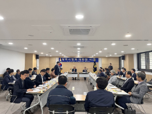 강영석 상주시장, 지역 상공인과 소통 잰걸음