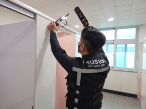 경산교육지원청 학교지원센터, 학교 불법촬영카메라 전문업체 점검