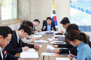 울진군, 정책홍보관 4월 2차 정책회의
