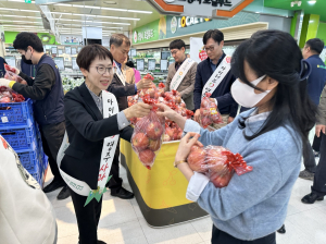 영주 우수농특산물, 고양꽃박람회서 ‘인기’
