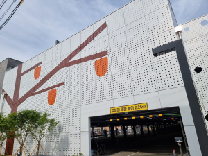 상주시,  중앙시장 신축 ‘주차타워’ 임시무료개방