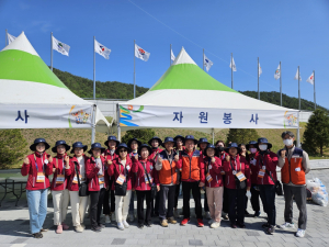 울진군, 경북장애인체육대회 267명의 봉사자와 함께