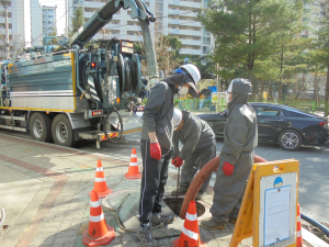 김천시, 장마철 대비 하수관로 일제 점검