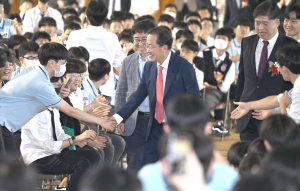 홍준표 대구시장, 영남고서 ‘청년의 꿈’ 주제 특강