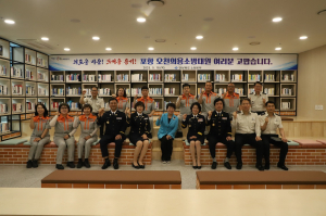 이달희 경제부지사, 포항 오천의용소방대와 소통