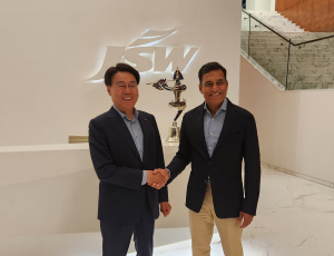 최정우 포스코 회장 “JSW社와 협력 강화”