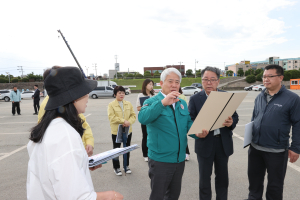 포항시의회, 포항국제불빛축제 현장 점검