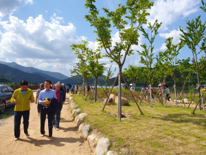 고령군 덕곡면,  맨발공원 개장식 개최