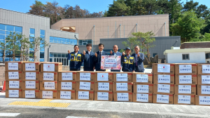 울진군 북면 트루파인터, 경로당에 삼계탕 기탁