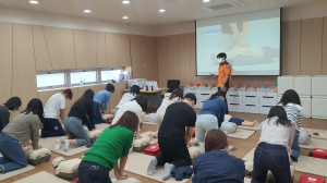 대구 동구청, 심폐소생술 안전교육