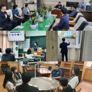 울진경찰서, 죽변고등학교 두드림 진행