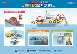 울진해양경찰, 어선 오염물질 적법처리 실천 운동