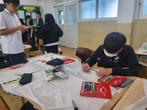 울진중학교, 자유학기제 사제동행 진로 체험