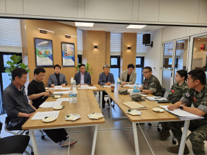포항시 오천읍민관군협의체, 여름 폭우 대비 간담회