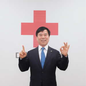 김재왕 경북적십자사 회장  ‘1회용품 제로 챌린지’ 동참