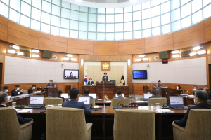 봉화군의회, 제258회 정례회 개회