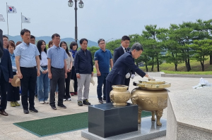 영천교육청, 순국선열 숭고한 정신 기려