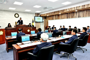 울릉군의회, 제272회 정례회 개회