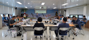 김천시 조마면, 6월 정례 이장 회의