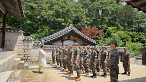 경북도,  제50보병사단 장병 ‘경북의 정신 바로알기’ 교육
