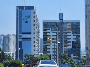 영천, 아파트 외벽 새단장‘경관 산뜻하게’