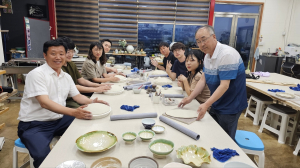 상주시 화북면 우복동천, 도예체험 실시