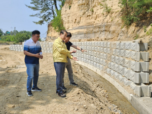 안승도 포항시 남구청장, 퇴직 앞두고 수해복구 마무리 전념