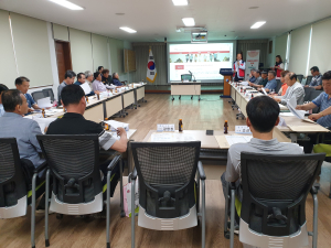 영덕군종합자원봉사센터, 읍ㆍ면 이장 대상 센터 홍보