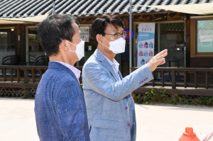 박남서 영주시장, 선비촌·선비세상 운영실태 점검