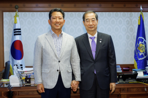 김장호 구미시장 “구미 반도체 특화단지 지정ㆍ亞 육상경기대회 지원 건의”