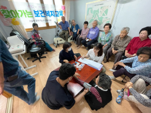 의성군 가음면, 찾아가는 보건복지 경로당 교육