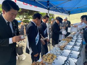 한국자유총연맹 청도군지회, 6ㆍ25 전쟁 음식 체험 시식회