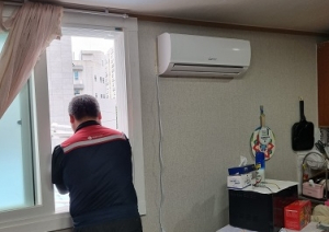 대구 범어1동 지역사회보장협의체, 저소득 가정에 에어컨 지원