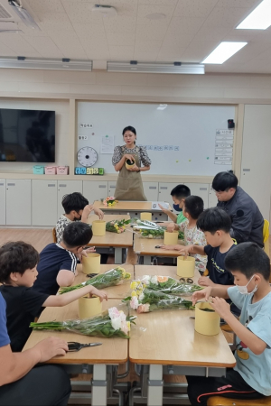 칠곡 왜관초, 특수학급 원예 체험활동 실시