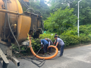 구미시, 우수기 대비 하수도 정비 총력