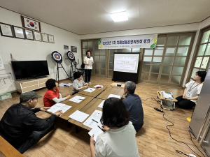 김천시보건소, 치매보듬마을 운영위원회 회의 개최