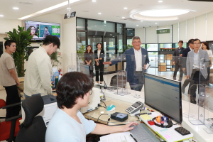 김학동 예천군수, 예천군 복합커뮤니티센터 현장 점검