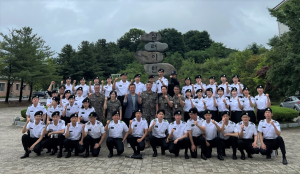 동양대학교 의무군사학과, 컴퓨터.정보통신군사학과 학생 '병영 체험' 수료