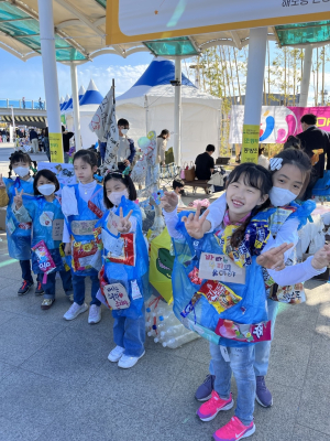 포항 오도1리 해수욕장 주변서 ‘해양 환경오염 프로젝트’