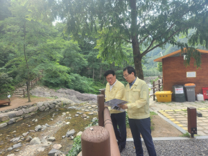 김대권 대구 수성구청장, 장마철 수해위험지역 꼼꼼 점검