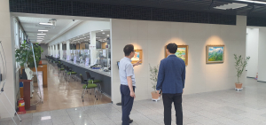 경산시청 본관 내 ‘작은 미술관’ 개장