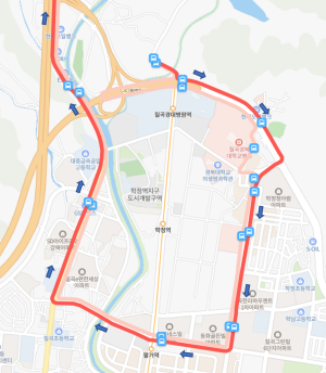 대구교통공사 “군위행 급행9번 팔거역에서 환승하세요”