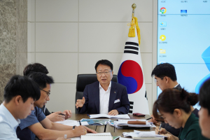 울진군 정책홍보관 7월 정책회의…현안 추진상황 보고ㆍ검토의 시간