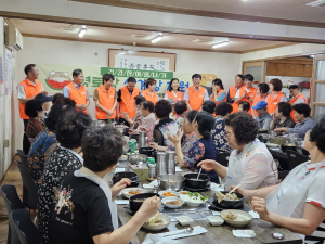 대구 수성구, 초복맞이 삼계탕 나눔 행사 ‘훈훈’