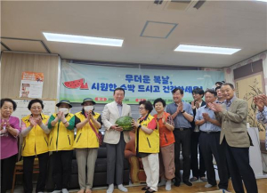 대구도시개발공사 임직원, 폭염대비 입주민 건강관리 지원