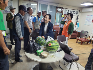 대구 동구 도평동 경로후원회, 초복 맞이 치킨 나눔