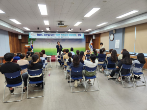 김천시 보건소, 청렴도 향상…직원 민원 응대 역량 강화 교육